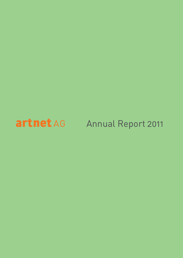 Thumbnail Artnet AG Annual Report 2011