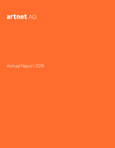 Thumbnail Artnet AG Annual Report 2019