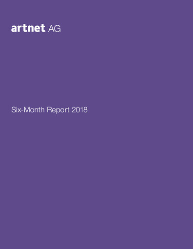 Miniature Artnet AG Rapport semestriel 2018-h1