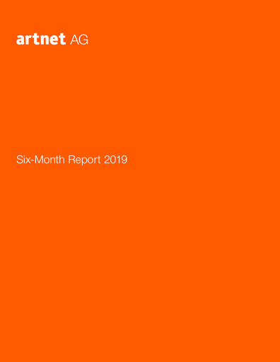 Miniature Artnet AG Rapport semestriel 2019-h1