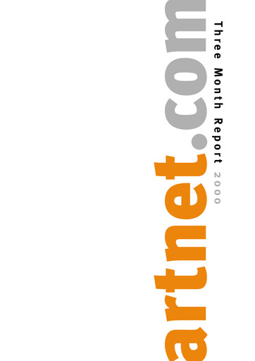 Thumbnail Artnet AG Quarterly Report 2000-q1