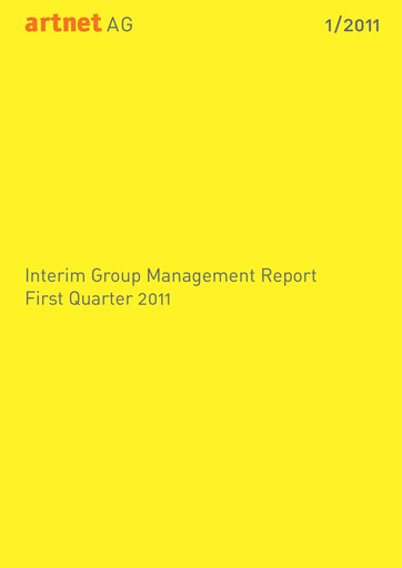 Thumbnail Artnet AG Quarterly Report 2011-q1