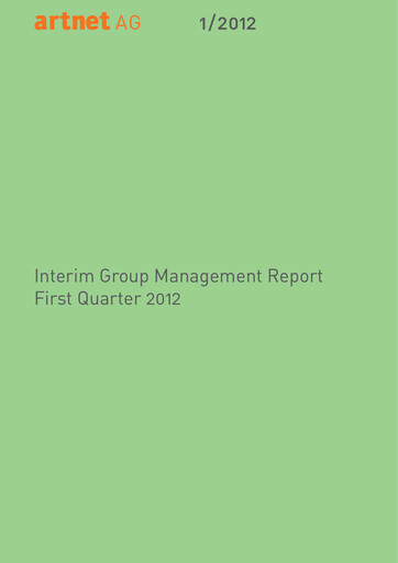 Thumbnail Artnet AG Quarterly Report 2012-q1