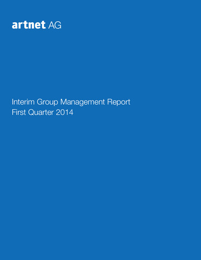 Thumbnail Artnet AG Quarterly Report 2014-q1