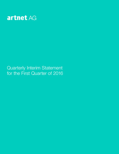 Thumbnail Artnet AG Quarterly Report 2016-q1