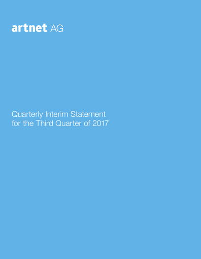 Thumbnail Artnet AG Quarterly Report 2017-q3