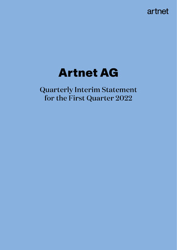 Thumbnail Artnet AG Quarterly Report 2022-q1