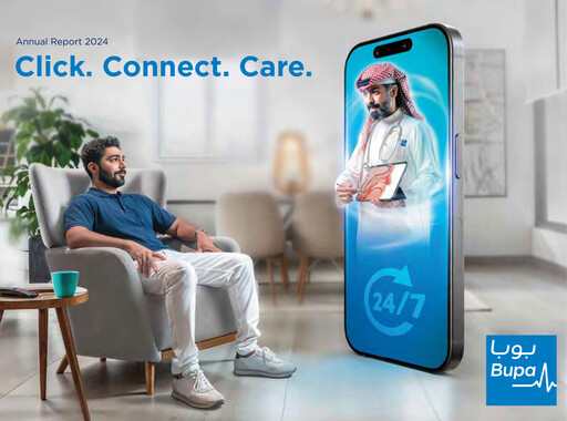 Thumbnail Bupa Arabia for Cooperative Insurance Company Annual Report 2024