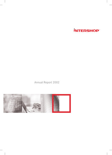 Thumbnail INTERSHOP Communications Annual Report 2002