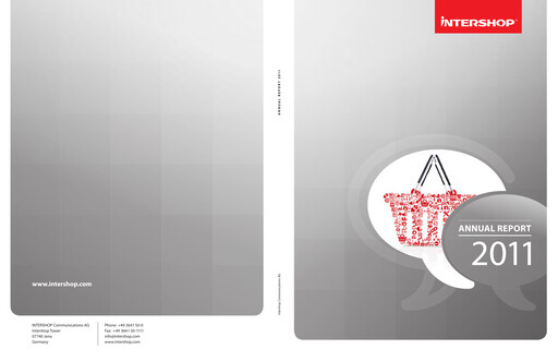 Thumbnail INTERSHOP Communications Annual Report 2011