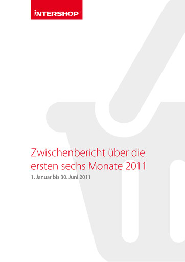 Thumbnail INTERSHOP Communications Half-year Report 2011-h1