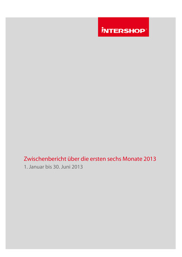 Thumbnail INTERSHOP Communications Half-year Report 2013-h1
