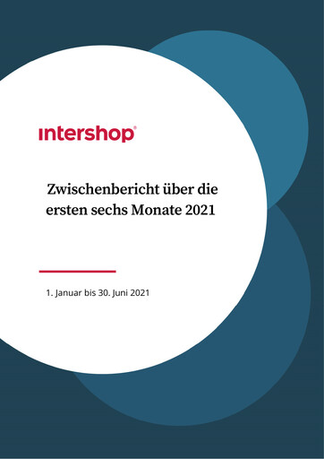 Thumbnail INTERSHOP Communications Half-year Report 2021-h1