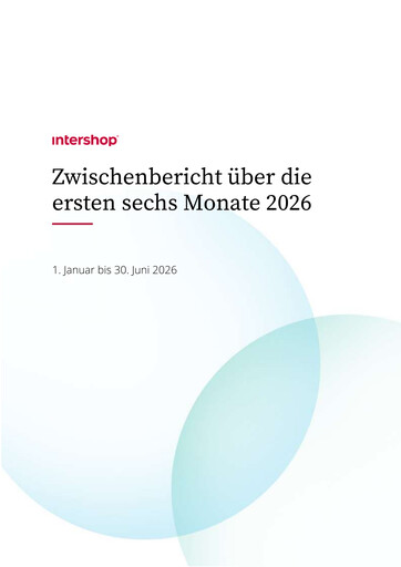 Vorschaubild INTERSHOP Communications Halbjahresbericht 2026-h1