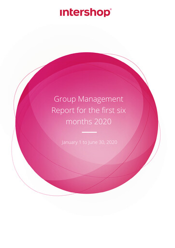 Thumbnail INTERSHOP Communications Half-year Report 2020-h1