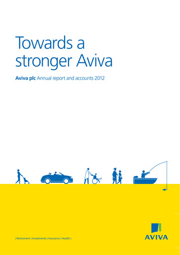 Thumbnail Aviva Annual Report 2012
