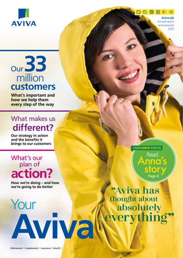 Thumbnail Aviva Annual Report 2015