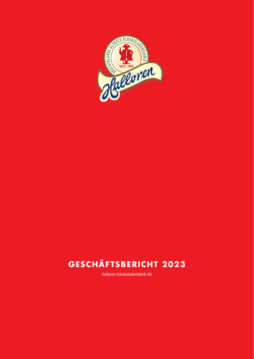 Thumbnail Halloren Schokoladenfabrik Annual Report 2023