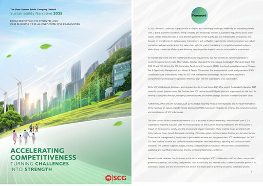 Thumbnail Siam Cement
 Sustainability Report 2025