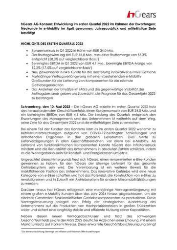 Thumbnail hGears AG Quarterly Report 2022-q1