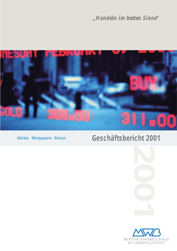 Thumbnail mwb fairtrade AG Annual Report 2001