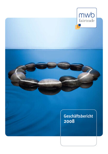 Thumbnail mwb fairtrade AG Annual Report 2008