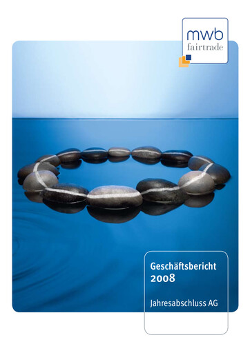 Thumbnail mwb fairtrade AG Financial Statement 2008