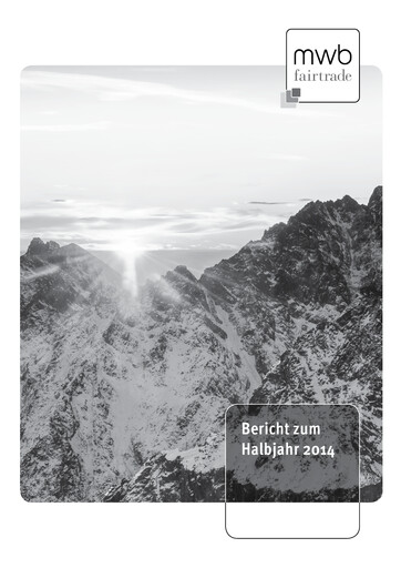 Thumbnail mwb fairtrade AG Half-year Report 2014-h1
