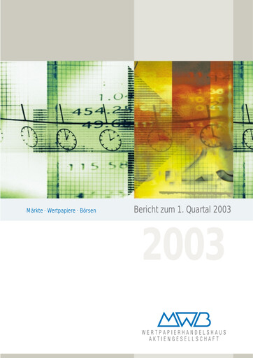 Thumbnail mwb fairtrade AG Quarterly Report 2003-q1