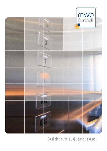 Thumbnail mwb fairtrade AG Quarterly Report 2010-q1
