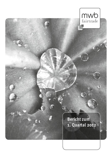 Thumbnail mwb fairtrade AG Quarterly Report 2012-q1