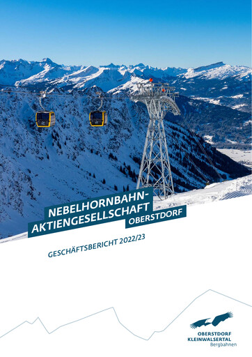 Miniature Nebelhornbahn-Aktiengesellschaft Rapport annuel 2022-2023