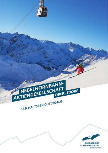 Thumbnail Nebelhornbahn-Aktiengesellschaft Annual Report 2024-2025