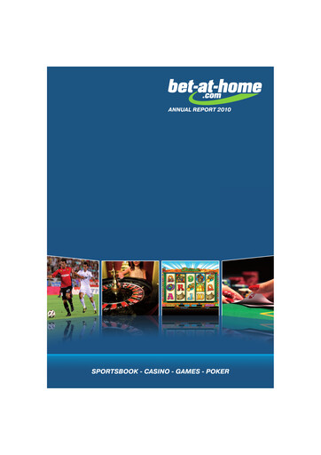Thumbnail bet-at-home.com Annual Report 2010