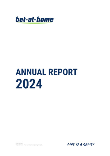 Thumbnail bet-at-home.com Annual Report 2024