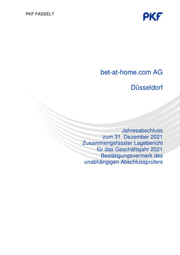 Thumbnail bet-at-home.com Financial Statement 2021