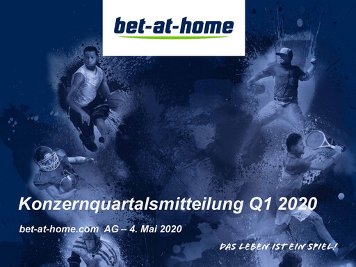Miniature bet-at-home.com Rapport trimestriel 2020-q1