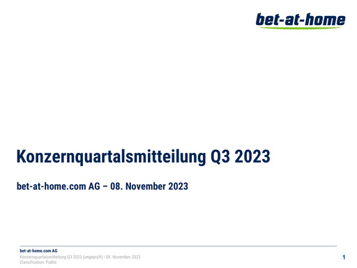Vorschaubild bet-at-home.com Quartalsbericht 2023-q3