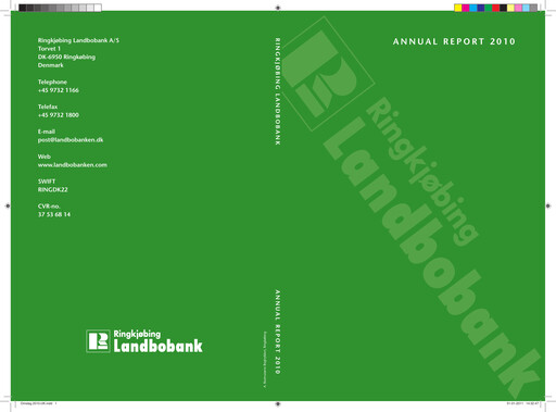 Thumbnail Ringkjøbing Landbobank Annual Report 2010