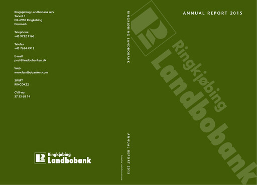 Thumbnail Ringkjøbing Landbobank Annual Report 2015