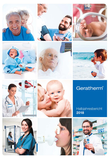 Thumbnail Geratherm Medical Half-year Report 2018-h1