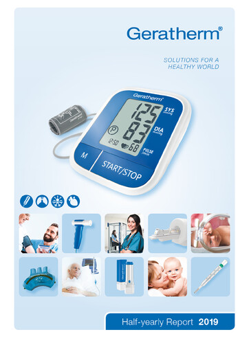 Thumbnail Geratherm Medical Half-year Report 2019-h1