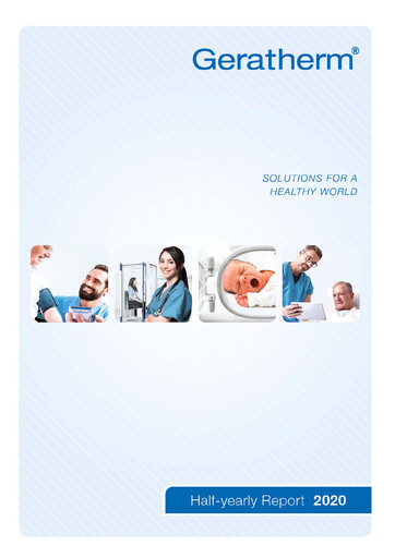 Thumbnail Geratherm Medical Half-year Report 2020-h1