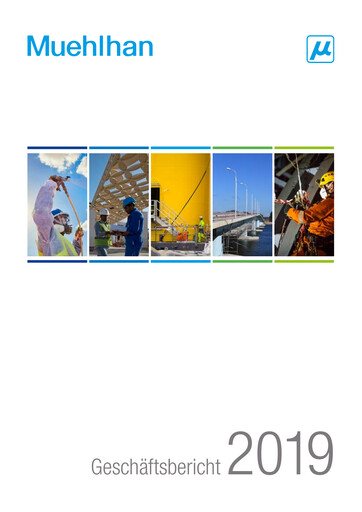 Miniature Muehlhan AG Rapport annuel 2019