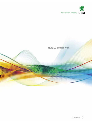 Thumbnail UPM-Kymmene Annual Report 2010