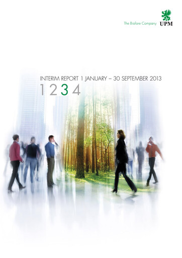 Thumbnail UPM-Kymmene Quarterly Report 2013-q3