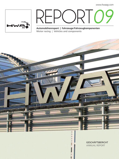 Thumbnail HWA AG Annual Report 2009