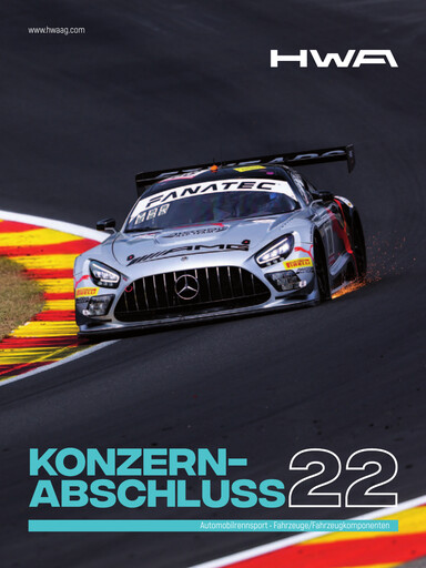 Thumbnail HWA AG Financial Statement 2022