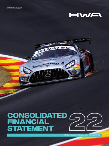 Thumbnail HWA AG Financial Statement 2022