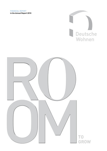 Thumbnail Deutsche Wohnen Annual Report 2010